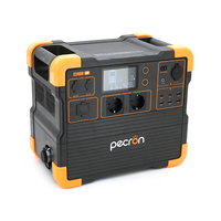 Power station Pecron E2400LFP APP Control, 2048/2400Wh LiFePO4, MPPT 800W max, DC12V-5A, XT60-12V-30A, 3хAC 220, 4xUSB-18W, 2хUSB-C(100W), Fast charge 90min, 376×236×330mm, 20.5kg Зображення