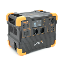 Power station Pecron E1500LFP APP Control, 1536/2200Wh LiFePO4, MPPT VOC 32-95 В, DC12V-5A, XT60-12V-30A, 2хAC 220, 4xUSB-18W, 2хUSB-C(100W), wireless 15W, charge 120min, 377×237×305mm, 18.2kg Изображение