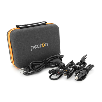 Power station Pecron E3600LFP APP Control, 3072/3600Wh LiFePO4, MPPT 800W max, DC12V-5A, XT60-12V-30A, 3хAC 220, 4xUSB-18W, 2хUSB-C(100W), 2x wireless 15W, Fast charge 90min, 445×307×350mm, 36kg Зображення