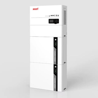 Зарядна станція MUST HBP-55482ES, 5,5KW+ 2 шт АКБ LiFePo4 51.2V DC 100Ah (10240Wh), MPPT( 150~430 V), 100A, IP50, CAN, RS485, 1345*596*220мм, 145кг Изображение