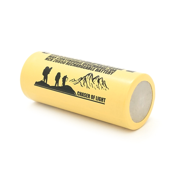 Акумулятор 26650 Li-Ion LiitoKala Lii-51S-JT, 5100mAh (5100-5500mAh), 20A, 18.8Wh, 3.7V (2.75-4.2V), кремовий, 65.5mm x 26.8mm, ціна за 1 шт Зображення