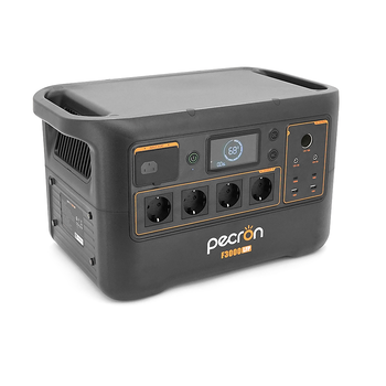 Power station Pecron F3000LFP APP Control, 3072/3600Wh LiFePO4, MPPT 400W max, DC12V-5A, XT60-12V-30A, 4хAC 220, 2xUSB-18W, 2хUSB-C(100W), Fast charge 120min, 489х295х282mm, 28.7kg Изображение