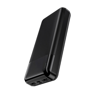Power Bank HOCO J152 80000mAh, 4USB/2Type-C, 22.5W+PD20W, ліхтарик, Black, 1,310kg, Box Зображення