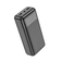Power Bank HOCO J72B 30000mAh, USB+Type-C, 2A, Black, 0.630kg, Box Зображення