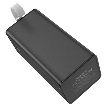 Power Bank HOCO J86A 50000mAh, 2USB+Type-C, 22.5W+PD20W, ліхтарик, Black, 0.975kg Зображення
