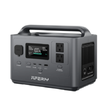 Портативна станція AFERIY AF-P040, LiFePO4 256Втч. 400(max800)Вт,MPPT 11.5-30В-8А(120Вт), вихід 220v, USB-A,2xType-C PD20/100Вт, прикурювач 12В/10А, 259*174*201 мм. 4kg Изображение