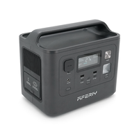 Портативна станція AFERIY AF-P010, LiFePO4 512Втч. (max800)Вт,MPPT 11.5-50В-8А(200Вт), LED, out220v USB-A,3xType-C PD20/100Вт, DC+прикурювач 12В/10А,272*184,5*240 мм. 6.5kg Зображення