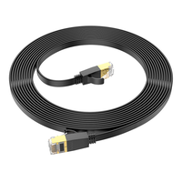 Патч-корд литий HOCO US07, FTP, RJ45, Cat.6, 5,0m, чорний Зображення