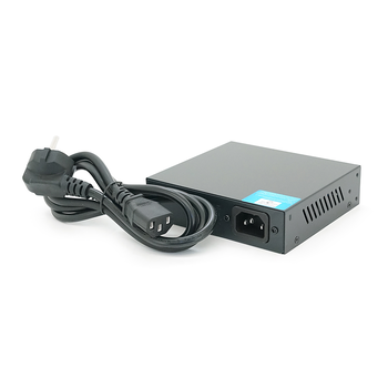 4-портовий гігабітний керований PoE комутатор YOSO YO204-52 з 4 портами POE 1000Мбіт + 1 UP-Link 1000Мбіт +1 SFP, 52V/52W. APP-Amitres Зображення