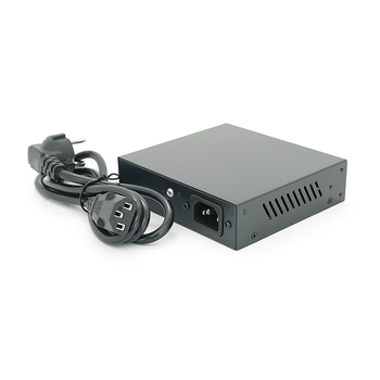 4-портовий керований PoE комутатор YOSO YO204D -52 з 4 портами POE 100Мбіт + 2 UP-Link 100Мбіт 52V/52W. APP-Amitres Изображение