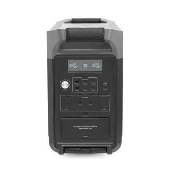 Портативна зарядна станція FOSSiBOT F3600PRO, 3600W/3840Wh LiFePO₄, MPPT до 2000W, XT60-12V/25А, 2xDC5521-12V-3A, CarPort-12V-10A, 3xAC230V, 2xUSB-A-15W, 4xUSB-C-100W, Wi-Fi, Bluetooth, заряджання 1,5 год, 609×321×475 мм, 42 кг Изображение