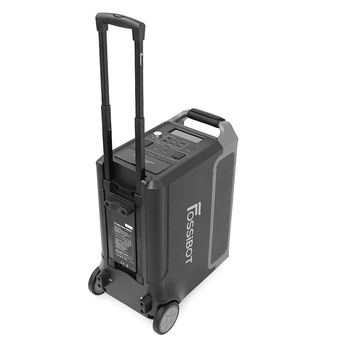 Портативна зарядна станція FOSSiBOT F3600PRO, 3600W/3840Wh LiFePO₄, MPPT до 2000W, XT60-12V/25А, 2xDC5521-12V-3A, CarPort-12V-10A, 3xAC230V, 2xUSB-A-15W, 4xUSB-C-100W, Wi-Fi, Bluetooth, заряджання 1,5 год, 609×321×475 мм, 42 кг Изображение