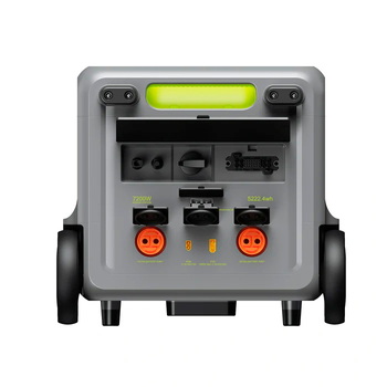 Портативна зарядна станція FOSSiBOT F7200, 7200W/5220Wh LiFePO₄, MPPT 2500W max XT90/120-450V, XT60-12V/10А, 2xDC5521-12V-3A, CarPort-1 2xUSB-A-18W, 2xUSB-C-100W, Wi-Fi, Bluetooth, charge 2.4 h, 609*321*475 мм, 78,6 кг Изображение
