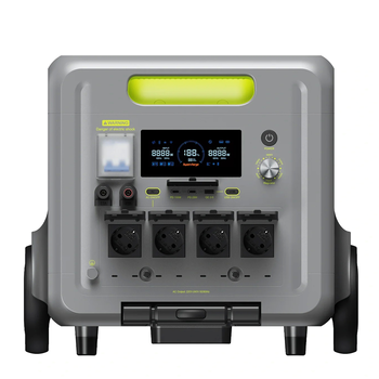 Портативна зарядна станція FOSSiBOT F7200, 7200W/5220Wh LiFePO₄, MPPT 2500W max XT90/120-450V, XT60-12V/10А, 2xDC5521-12V-3A, CarPort-1 2xUSB-A-18W, 2xUSB-C-100W, Wi-Fi, Bluetooth, charge 2.4 h, 609*321*475 мм, 78,6 кг Изображение