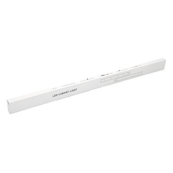 LED світильник cat's eye 60-2S з пультом, датчиком руху та освітленості. 3 режими (3000К/4000К/6000К). АКБ 1500 mAh. 600x40x10 мм. Silver. Box Изображение