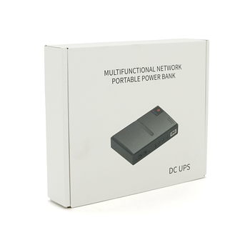 ДБЖ UPS-18W DC1018P YT45103 для роутерів/комутаторів/PON/POE-430, 5//9/12V, 1A, 10000MAh(знімні 4*2500MAh), Black, BOX Зображення