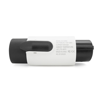 Адаптер перехідник для заряджання електромобіля TYPE2 - TYPE1, 32A, 7kW, IP67, Black/Grey Зображення