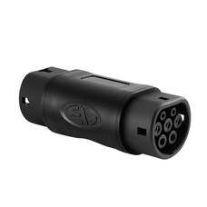 Адаптер перехідник для заряджання електромобіля GBT-Type2, 5Pin,220V IP55, Black Зображення