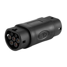 Адаптер перехідник для заряджання електромобіля GBT-Type2, 7Pin,380V, IP55, Black Зображення