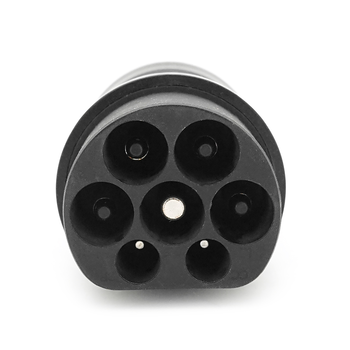 Адаптер перехідник для заряджання електромобіля Type2-GBT, 7Pin,380V, IP55, Black Изображение