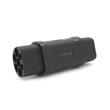 Адаптер перехідник для заряджання електромобіля Type2-GBT, 7Pin,380V, IP55, Black Изображение