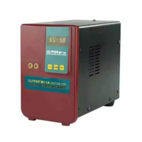 Апарат точкового зварювання конденсаторний GLITTER 811A, Ni-Cd, Ni-MH, Li-Ion, стрічка 0,15-0,25 мм, 220V, 25 мм2, U=5.6-6V, t=0.1-20ms, 27 kW, +75B+73B, 370x220x360mm, 8kg Зображення