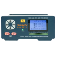Балансир активний Sunkko BAL-8616 16S Lifepo4, Li-ion 2-16S, 8A, індикатор LCD, 3.7-4.2/32/3.6V, 320×220×130mm, Box Изображение