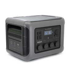 Power station ALLPOWERS R2500 APP Control, Wi-Fi, Bluetooth, 2500W, 2016Wh LiFePO4 3500Cycles, MPPT 1000w max, CAR port, DC12/24V, 4хAC 220V, 2xUSB-TYPE-C 200W, 2xUSB-A 18W, 2xUSB-A 36W, XT60, wireless 15W, Fast charge 60min, 456×360×346mm, 29kg Изображение