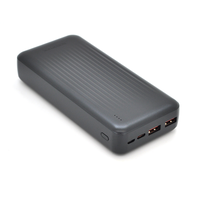 Power bank Borofone BJ80A 20000mAh, 22.5W, 2*USB+Type-C, Black, 460g, Box Зображення