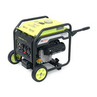 Генератор інверторний БЕНЗИНОВИЙ GENPOWER GBG 40IE 3.2kW (4kVA), однофазний, 230V, 50Hz, DC12V. об'єм 10.0л. витрата 0,374 Lt/kWtt, стартер (без АКБ), 530 * 440 * 540mm.31kg. Изображение