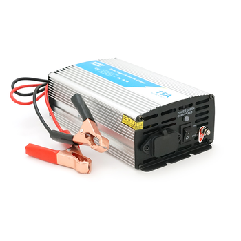 Універсальне ЗУ для акумулятора BPC 12V 15A , AC220V, DC14,5, Струм заряду 12V/15A, LCD, крокодили Зображення