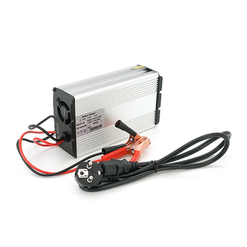 Універсальне ЗУ для акумулятора BPC 12V 20A (AGM, GEL), AC220V, DC14,5, Струм заряду 12V/20A, LCD, крокодили Изображение
