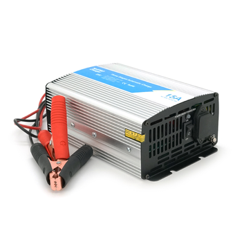 Універсальне ЗУ для акумулятора BPC 24V 15A , AC220V, DC14,5, Струм заряду 24V/10A, LCD, крокодили Зображення