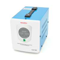 ДБЖ з правильною синусоїдою Westech EAP Energy-800VA/560W 12V, однофазний, напольного монтажу, LED дисплей, DC150-270V, AC230±8%, 2*Shuko, Q4 Изображение