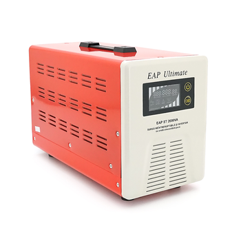 ДБЖ з правильною синусоїдою Westech EAP ULTIMATE-2000VA/1400W 24V, однофазний, напольного монтажу, LED дисплей, DC150-270V, AC230±8%, 2*Shuko, Q8 Зображення
