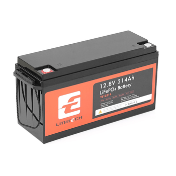 LITHTECH TE12314BH + Bluetooth LiFePO4 12,8V 314Ah, 3,14kWh, BMS200A@4S, 6000 cycles Изображение