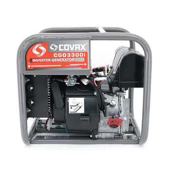 Генератор інверторний бензин COVAX CGO3300i, 1.5kW, однофазний 220V, 50Hz, 4-stroke, бак 2.3L, 341х285х315mm, 10kg Изображение