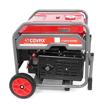 Генератор інверторний COVAX CGO14500i, 9.5kW, бензин, однофазний 220V, 50Hz, electrik starter, 4-stroke, бак 25L, 633х550x605mm, 70kg Зображення