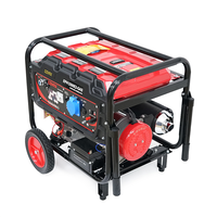 Генератор бензиновий COVAX EPH12500E2-GAS, 8.0kW, бензин/газ, однофазний 220V, 50Hz, DC12V, 18HP, Electric Starter, tank 25L, 705x560x570mm, 86kg Изображение