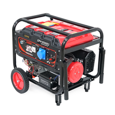 Генератор бензиновий COVAX EPH18500E2, 9.0kW, однофазний 220V, 50Hz, DC12V, 20HP, Electric Starter, tank 25L, 705x560x570mm, 88kg Изображение