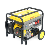 Генератор бензиновий COVAX CV10000LD-E2, 7.0kW, однофазний 220V, 50Hz, DC12V, 18HP, Recoil/Electric Starter, tank 25L, 705x550x570mm, 84kg Зображення