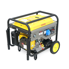 Генератор бензиновий COVAX CV20500LD-E2, 9.5kW, однофазний 220V, 50Hz, DC12V, 21HP, Electric Starter, tank 25L, 710x535x555mm, 96kg Изображение