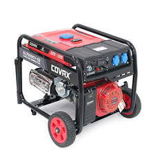 Генератор бензиновий COVAX XL7500CV-E2, 5.0kW, однофазний 220V, 50Hz, DC12V, 13HP, Electric Starter, tank 25L, 690x535x555mm Изображение