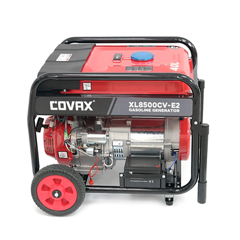 Генератор бензиновий COVAX XL8500CV-E2, 6.0kW, однофазний 220V, 50Hz, DC12V, 15HP, Electric Starter, tank 25L, 690x535x555mm Изображение