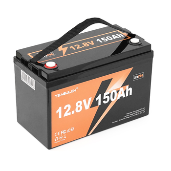 Акумуляторна батарея YEAGULCH LiFePO4 12,8V 150Ah 1280Wh, BMS-100A, ( 325 x 165 x 215) , M8, 10kg Q1 Изображение