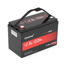 Акумуляторна батарея Dumfume LiFePO4 12,8V 100Ah 1280Wh, in10A/out20A, ( 150 x 95 x 85) , 10kg Q1 Изображение
