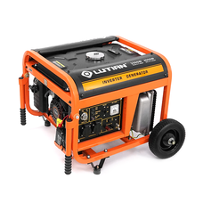 Генератор інверторний БЕНЗИНОВИЙ LUTIAN LT4500EI, 4,5KVA (3.5kW), однофазний, мотор LT170-F1 4-тактний, 1-циліндровий OHV, 220V, 50Hz, об'єм 15л, 5x5, електростартер (без АКБ), 580x570x450 мм, 45кг Изображение