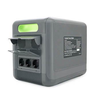 Портативная зарядная станция FOSSiBOT F2400, 2200W/2048Wh LiFePO₄, MPPT 500W max, XT60-12V/25А, 2xDC5521-12V-3A, CarPort-12V-10A, 2xAC230V, 2xUSB-A-18W, 4xUSB-C-100W, Wi-Fi, Bluetooth, charge 2 h,386*840*321 мм. 22кг Зображення
