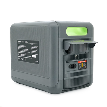 Портативная зарядная станция FOSSiBOT F2400, 2200W/2048Wh LiFePO₄, MPPT 500W max, XT60-12V/25А, 2xDC5521-12V-3A, CarPort-12V-10A, 2xAC230V, 2xUSB-A-18W, 4xUSB-C-100W, Wi-Fi, Bluetooth, charge 2 h,386*840*321 мм. 22кг Зображення