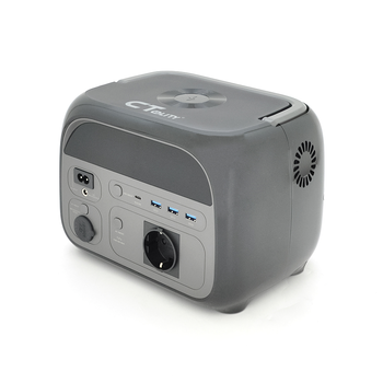 Power station CTOLITY AP400  APP Control, 400W, 345Wh LiFePO4, MPPT 150W max, DC12V-5A, 2хAC 220, 3xUSB-18W, 1хUSB-C(22W), wireless 15W, Fast charge 60min, 177×205×177mm, 5kg Зображення